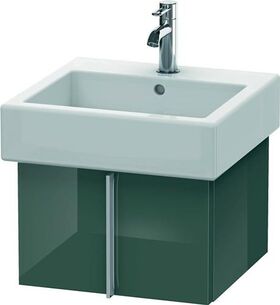 Duravit Waschtischunterbau VERO 431x450x298mm dolomiti grey hochglanz