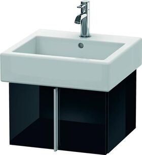 Duravit Waschtischunterbau VERO 431x450x298mm schwarz hochglanz