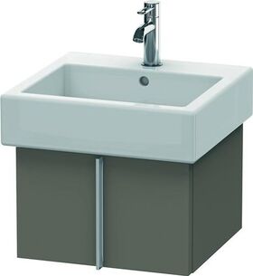 Duravit Waschtischunterbau VERO 431x450x298mm flannel grey seidenmatt