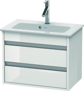 Duravit Waschtischunterbau KETHO COMPACT 480x600x385mm weiß hochglanz