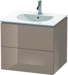 Duravit Waschtischunterbau L-CUBE 514x620x550mm cappuccino hochglanz