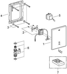 Grohe Infrarot-Elektronik TECTRON SKATE chr Transformator 230 V