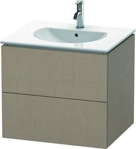 Duravit Waschtischunterbau L-CUBE 514x620x550mm leinen