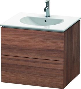 Duravit Waschtischunterbau L-CUBE 514x620x550mm nussbaum natur