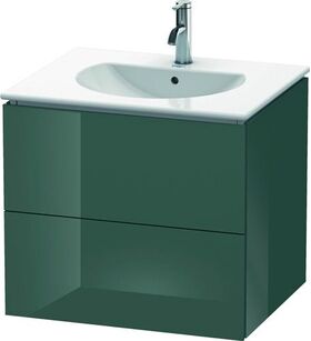 Duravit Waschtischunterbau L-CUBE 514x620x550mm dolomiti grey hochglanz