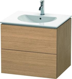 Duravit Waschtischunterbau L-CUBE 514x620x550mm europäische eiche