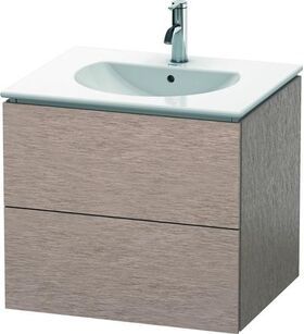 Duravit Waschtischunterbau L-CUBE 514x620x550mm eiche kaschmir