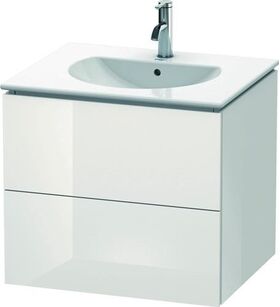 Duravit Waschtischunterbau L-CUBE 514x620x550mm weiß hochglanz