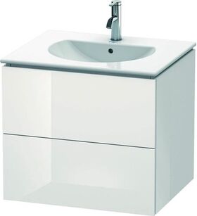 Duravit Waschtischunterbau L-CUBE 514x620x550mm weiß hochglanz