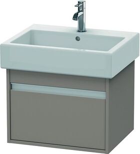 Duravit Waschtischunterbau KETHO 440x550x410mm basalt matt