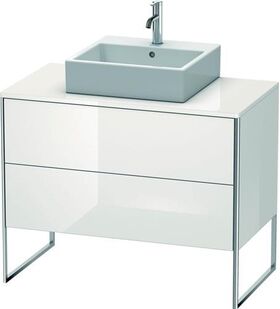 Duravit Waschtischunterbau XSQUARE 778x1000x548mm weiß hochglanz