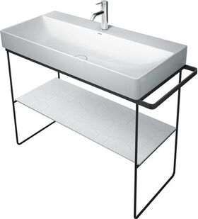 Duravit Glaseinleger DURASQUARE für Metallkonsole 003103/104 schwarz