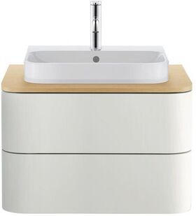 Duravit Konsolenunterschrank HAPPY D.2 P 408x650x480mm weiß seidenmatt