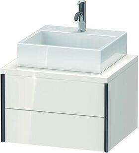 Duravit Konsolenunterschrank XVIU 400x600x548mm Prof. sw ma weiß hochglanz