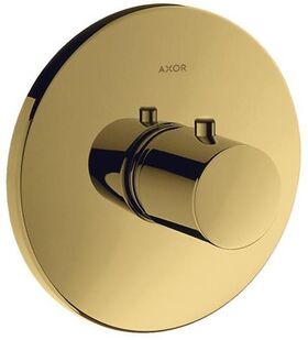 Thermostat AXOR UNO2 UP Highflow 59 l/min polished gold optic