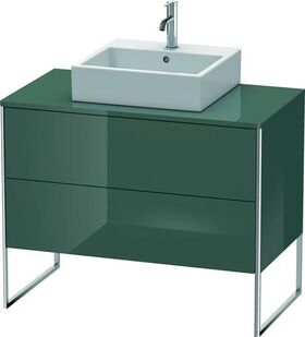 Duravit Waschtischunterbau XSQUARE 778x1000x548mm dolomiti grey hochglanz