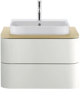 Duravit Konsolenunterschrank HAPPY D.2 P 408x650x480mm nordic weiß seidenmatt