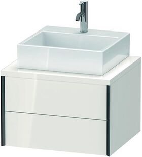 Duravit Konsolenunterschrank XVIU 400x600x548mm Prof. sw ma weiß hochglanz