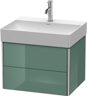 Duravit Waschtischunterbau XSQUARE 397x984x460mm taupe supermatt