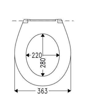 Hamberger WC-Sitz Lavas SoftClose weiß mit Edelstahl-FastFixmutter C2702Y - VPE: 7