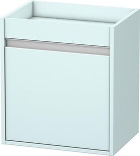 Duravit Unterschrank KETHO 360x500x550mm Ans rechts lichtblau matt