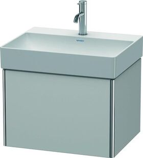 Duravit Waschtischunterbau XSQUARE 397x584x460mm nordic weiß seidenmatt