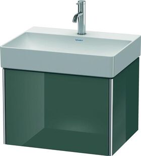 Duravit Waschtischunterbau XSQUARE 397x584x460mm dolomiti grey hochglanz