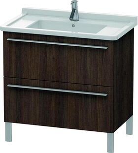 Duravit Waschtischunterbau X-LARGE 800x470x668mm kastanie dunkel