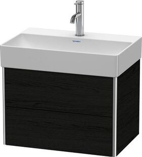 Duravit Waschtischunterbau XSQUARE 584x397x390mm 2 Schubk we ma ES NB mitte