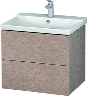 Duravit Waschtischunterbau L-CUBE 620x481x555mm eiche kaschmir