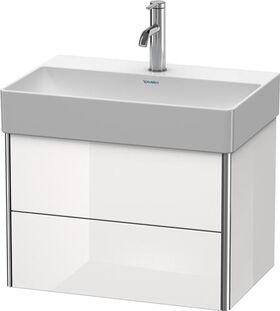 Duravit WTU COMPACT XSQUARE 397x584x390mm taupe supermatt