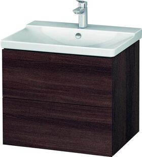 Duravit Waschtischunterbau L-CUBE 620x481x555mm kastanie dunkel