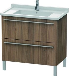 Duravit Waschtischunterbau X-LARGE 800x470x668mm nussbaum natur