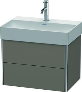 Duravit WTU COMPACT XSQUARE 397x584x390mm flannel grey seidenmatt