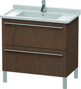 Duravit Waschtischunterbau X-LARGE 800x470x668mm amerikanisch nussbaum