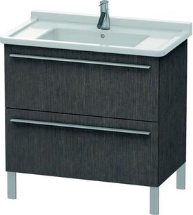 Duravit Waschtischunterbau X-LARGE 800x470x668mm eiche dunkel gebürstet