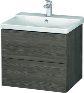 Duravit Waschtischunterbau L-CUBE 620x481x555mm pine terra