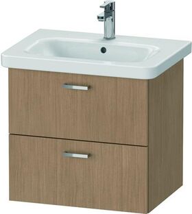 Duravit Waschtischunterbau XBASE 2 Schubk 560x580x448mm europäische eiche