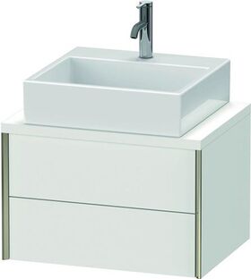 Duravit Konsolenunterschrank XVIU 400x600x478mm Prof. Champ matt weiß matt