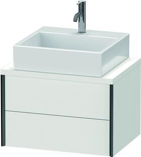 Duravit Konsolenunterschrank XVIU 400x600x478mm Prof. sw matt weiß matt