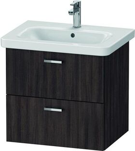 Duravit Waschtischunterbau XBASE 2 Schubk 560x580x448mm kastanie dunkel