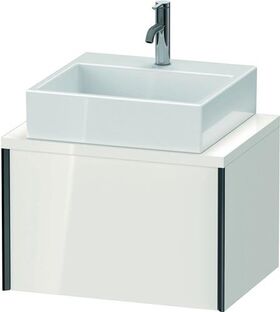 Duravit Konsolenunterschrank XVIU 400x600x478mm Prof. sw ma weiß hochglanz