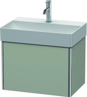 Duravit WTU COMPACT XSQUARE 397x584x390mm taupe seidenmatt