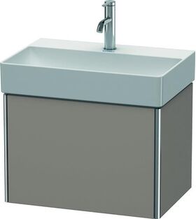 Duravit WTU COMPACT XSQUARE 397x584x390mm basalt matt