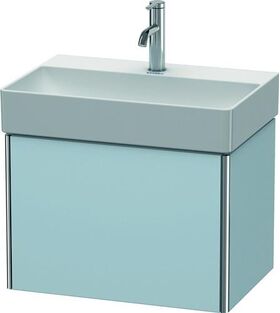 Duravit WT-Unterbau XSQUARE COMPACT 397x584x390mm lichtblau seidenmatt