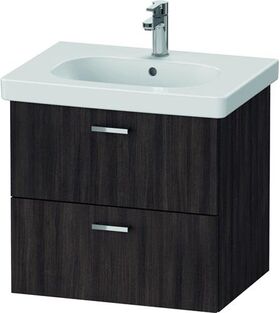 Duravit Waschtischunterbau XBASE 2 Schubk 560x600x458mm kastanie dunkel