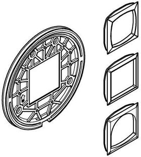 Grohe Montageplatte f EHM-FMS chr