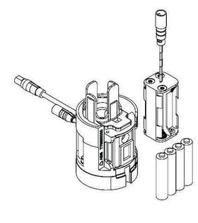 Schell Elektronik-Ersatzteil-Set Batt.ausführ. Puris E verl. Auslauf