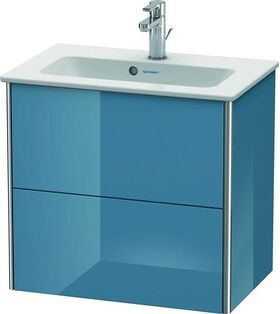 Duravit WT-Unterbau XSQUARE COMPACT 560x610x388mm stone blue hochglanz