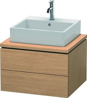 Duravit Konsolenunterschrank L-CUBE 400x620x547mm europäische eiche